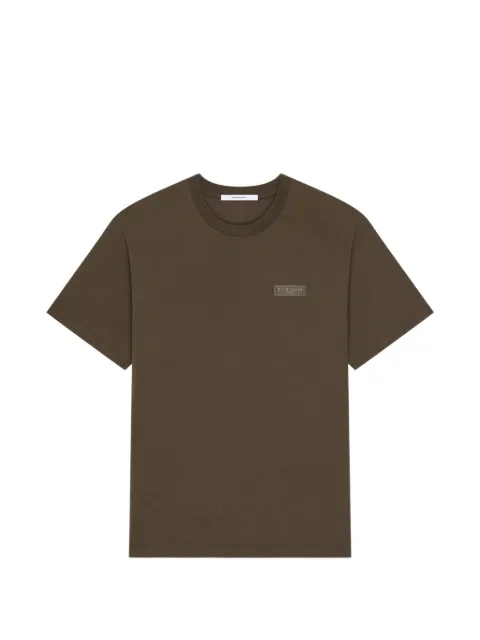 Givenchy T-shirt in cotton with Givenchy Paris gros grain