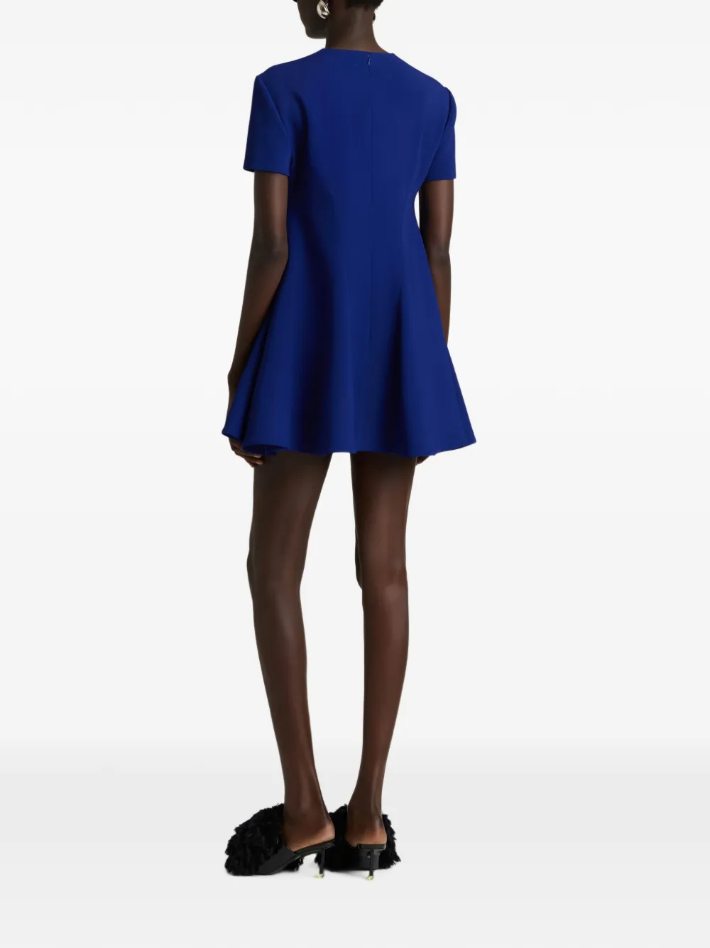 Givenchy Crêpe cady mini-jurk Blauw