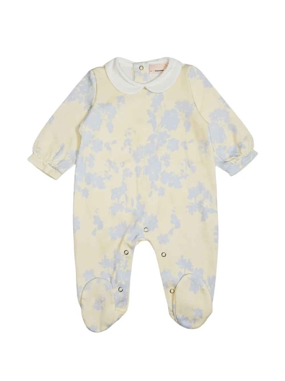 Elisabetta Franchi Kids pyjama à fleurs - Jaune Elisabetta Franchi Kids pyjama à fleurs - Jaune