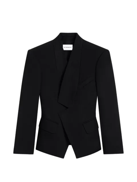 Givenchy reverse lapel jacket in wool