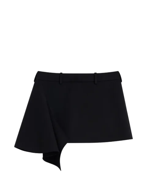 Givenchy minifalda Slashed asimétrica con volantes