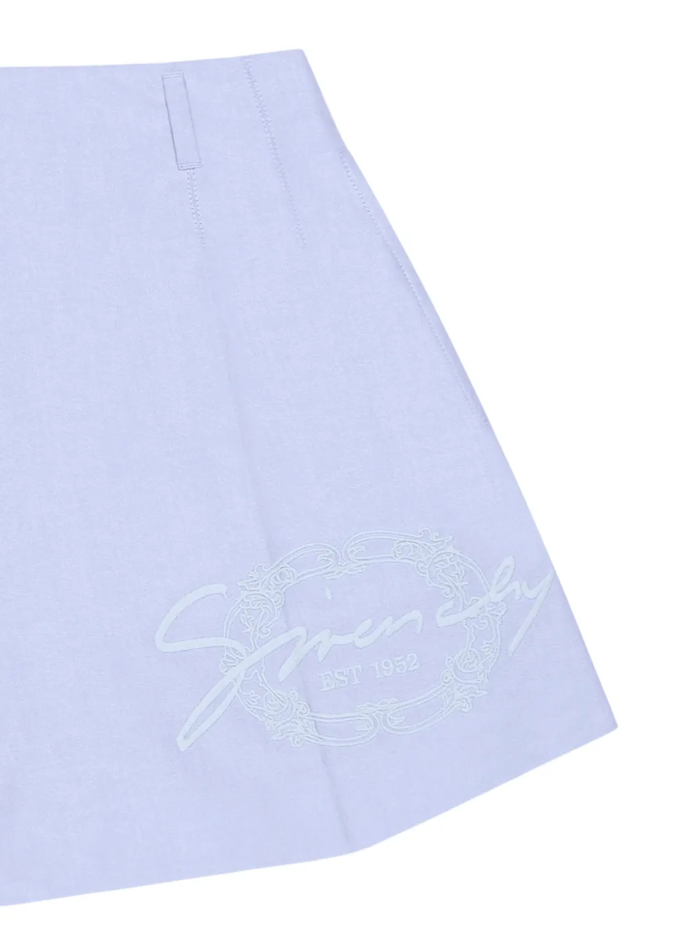 Givenchy Katoenen shorts met -medaillon Paars