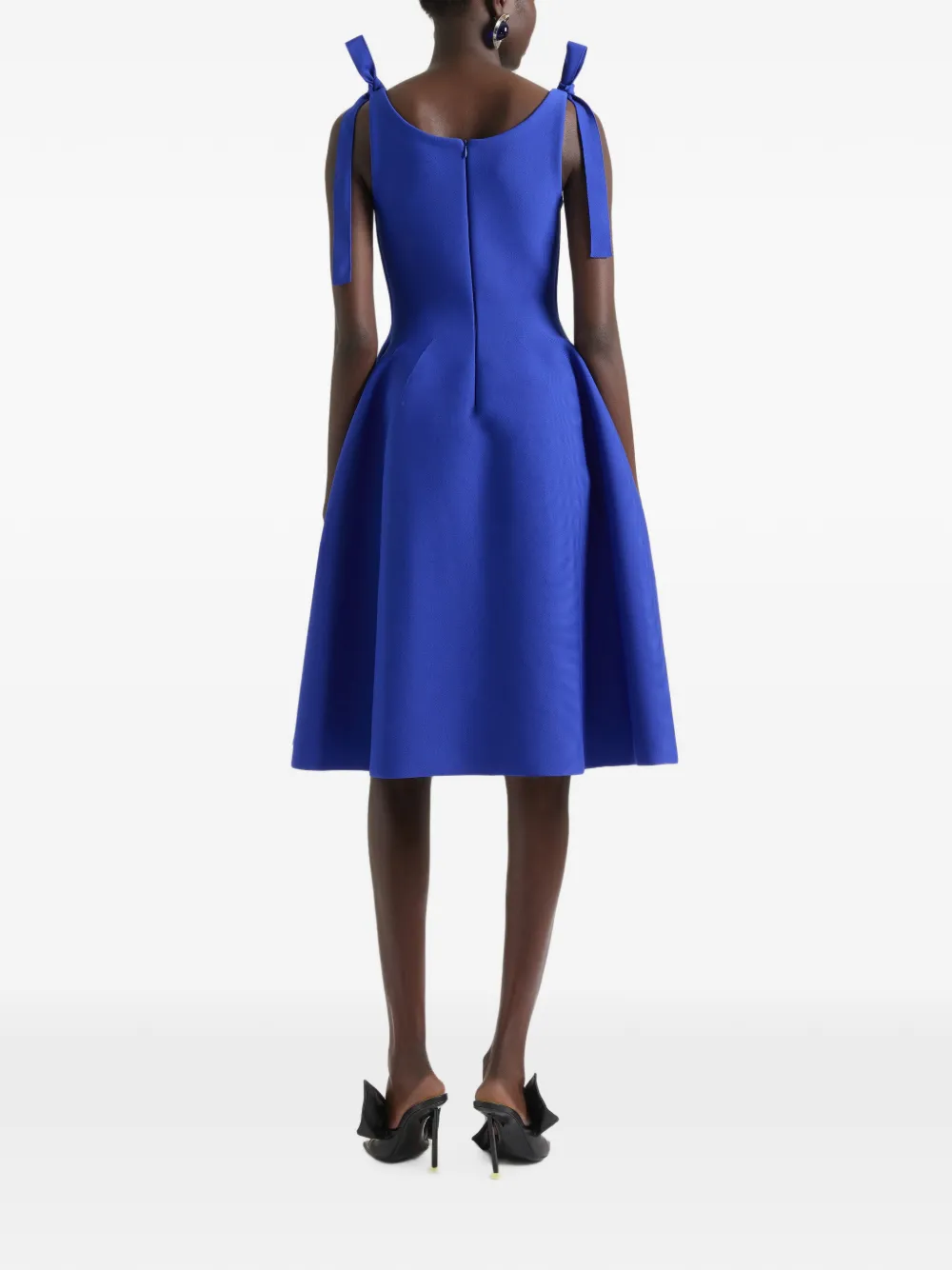 Givenchy bow-detail midi dress Blauw