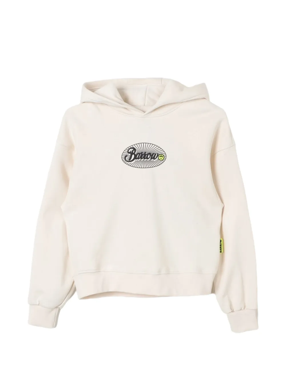 Barrow kids Felpa con paillettes e logo - Toni neutri