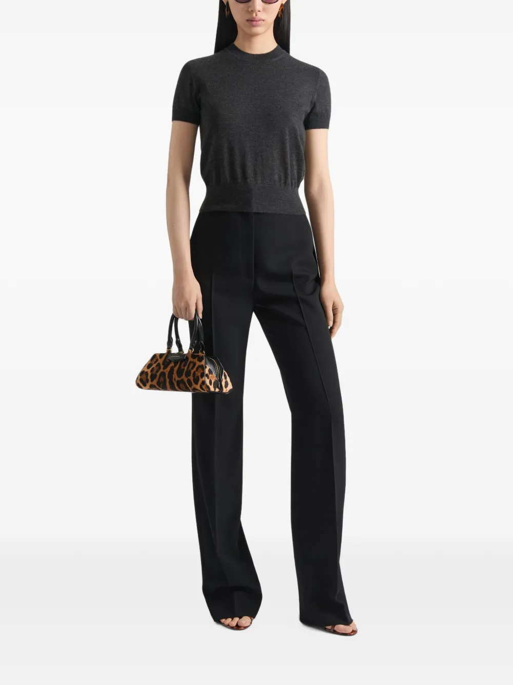 Givenchy Wollen pantalon Zwart
