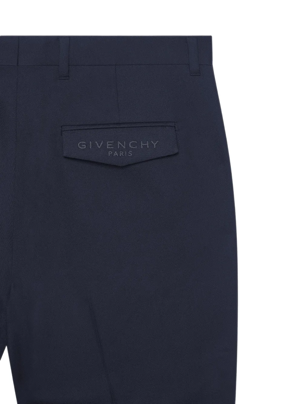 Givenchy Wollen slim-fit pantalon Blauw