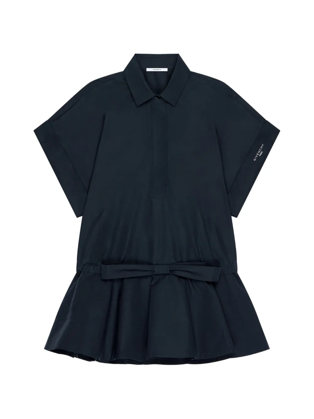 Givenchy Abito corto con fiocco - Blu