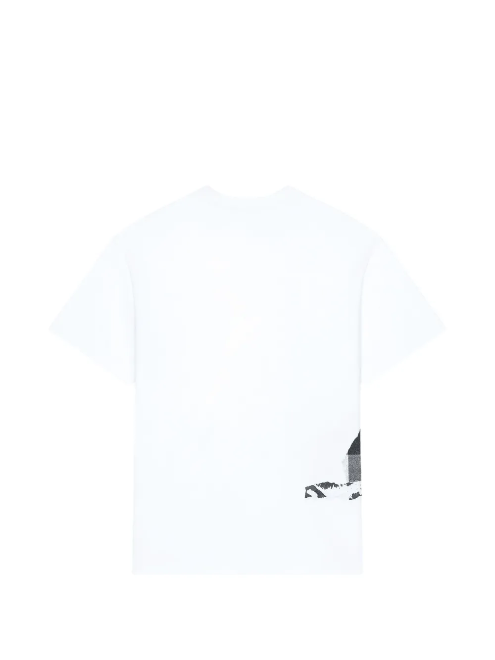 Givenchy Katoenen T-shirt met Ripped Papers-print Wit