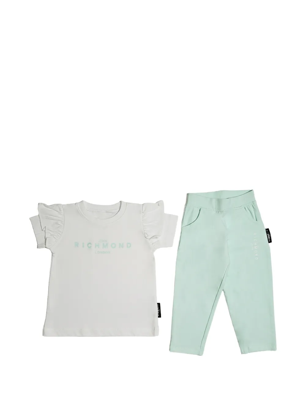 John Richmond Junior Set con stampa - Bianco