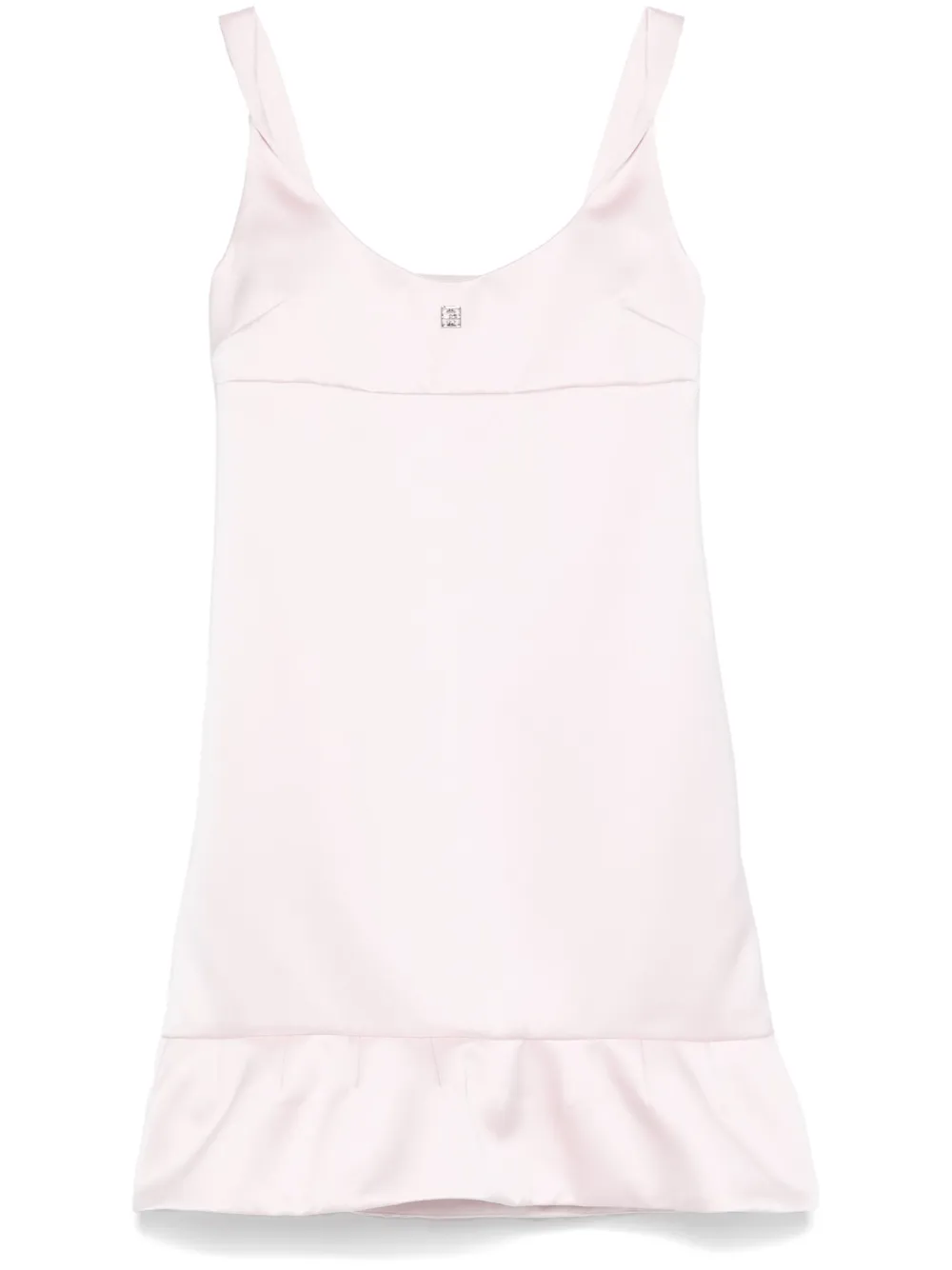 Givenchy dress in satin with twisted straps and 4G detail
