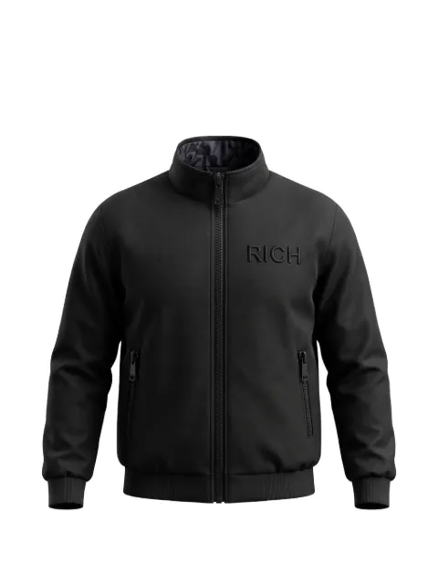 John Richmond Junior chaqueta con parche del logo