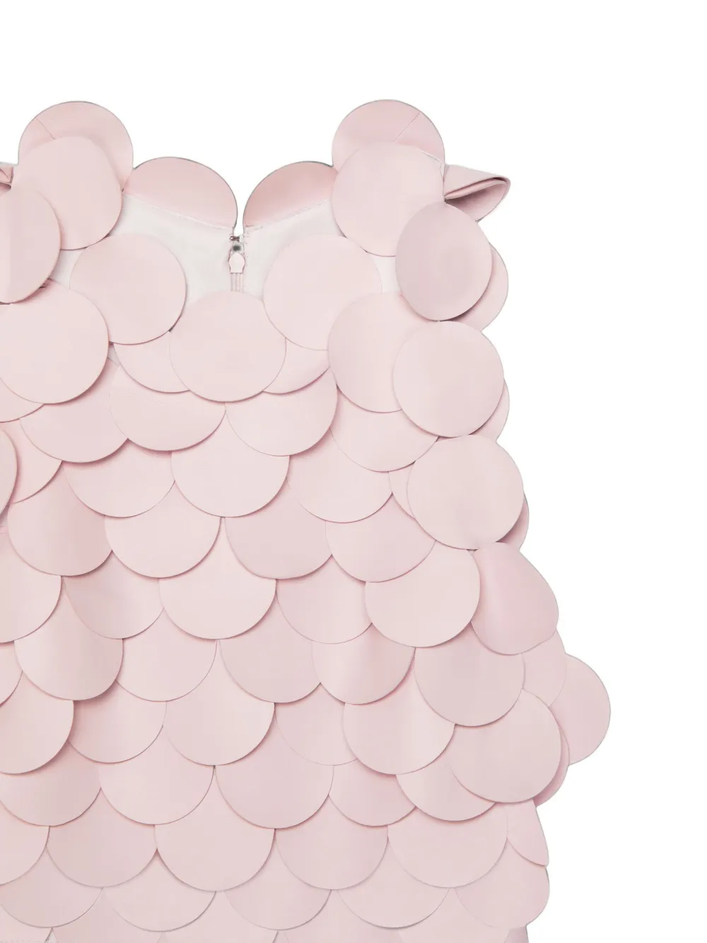 Givenchy Leren maxi-jurk met pailletten Roze