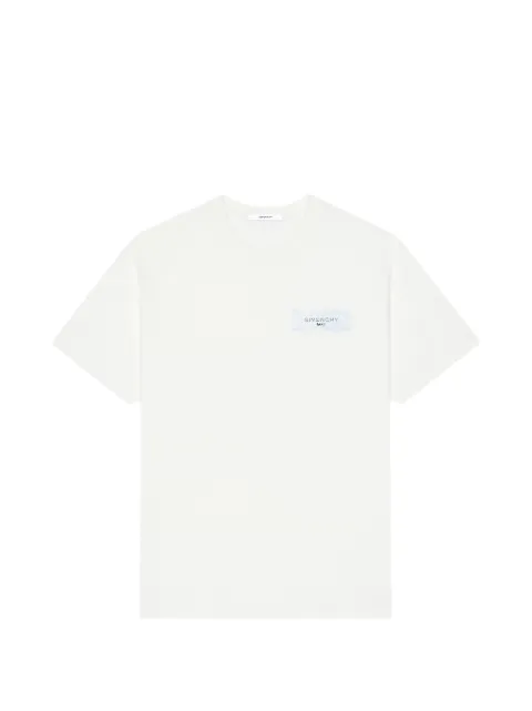 Givenchy camiseta de algodón con estampado Givenchy Paris Paint