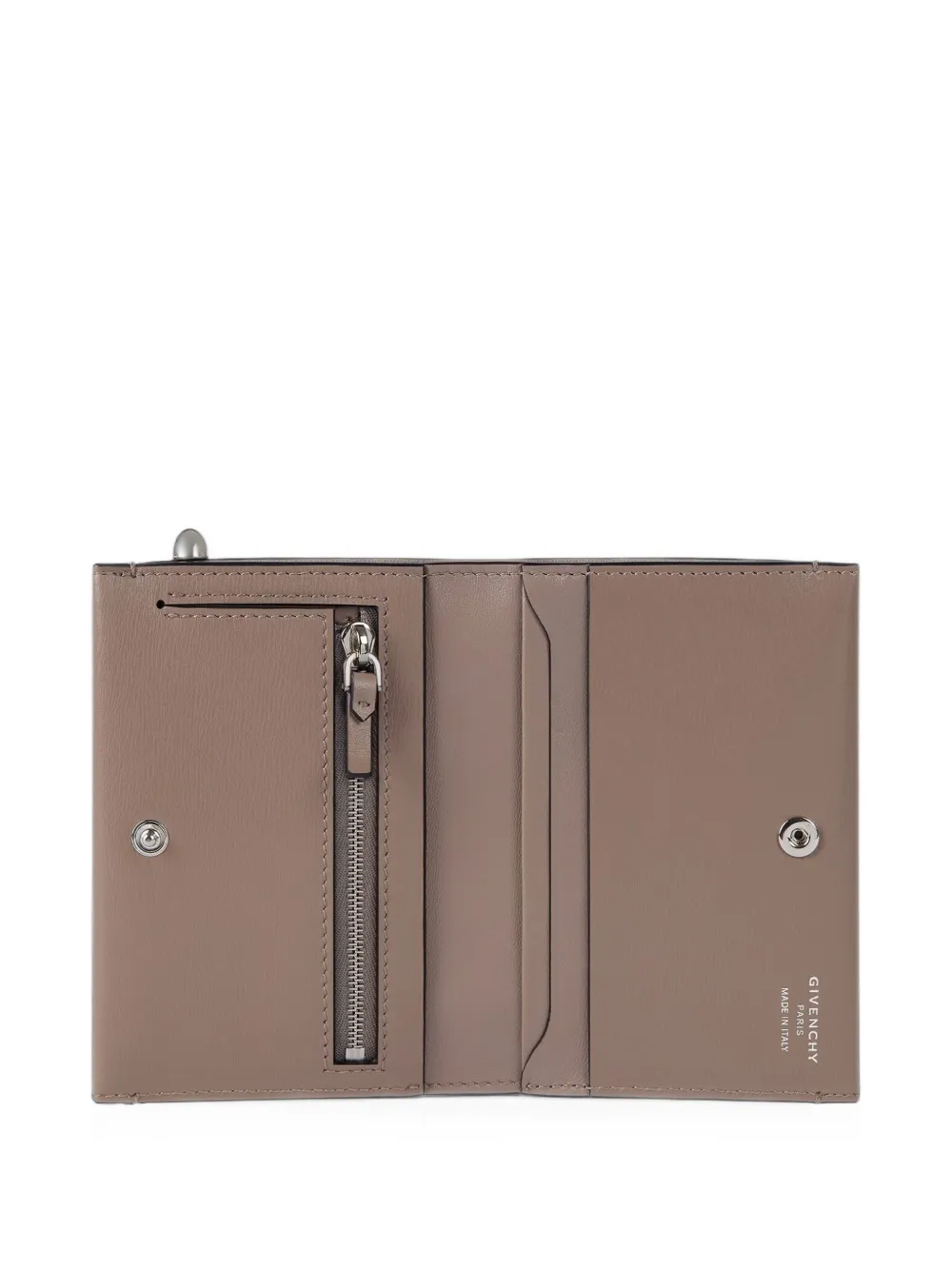 Givenchy Pinch leren portemonnee Beige