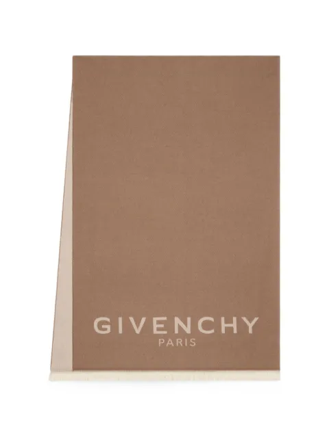Givenchy Givenchy Paris scarf in wool and cashmere