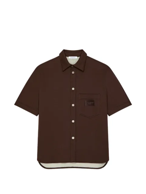 Givenchy Couture Seam short-sleeve shirt