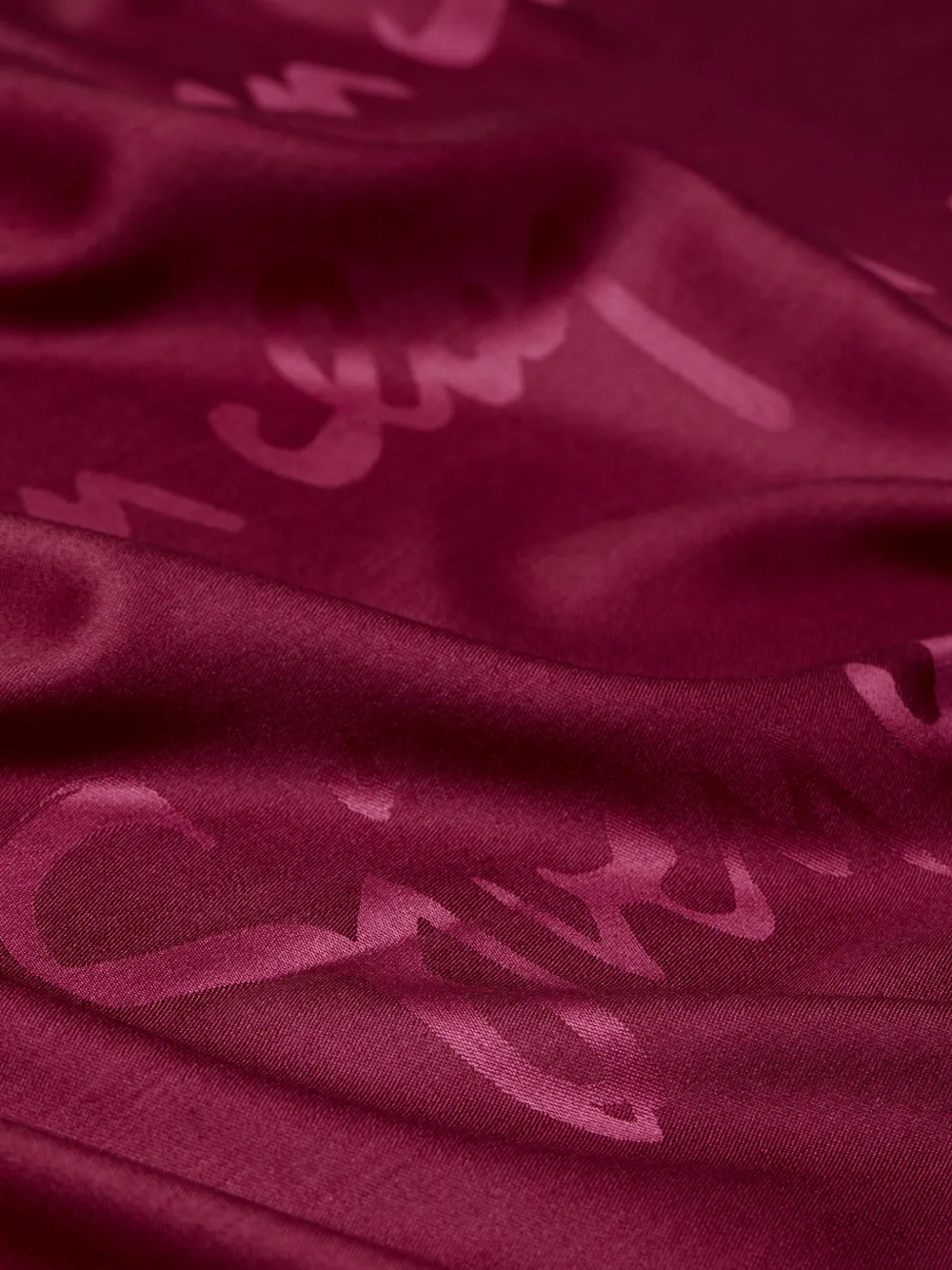 Givenchy Zijden en wollen sjaal -kenmerk Rood