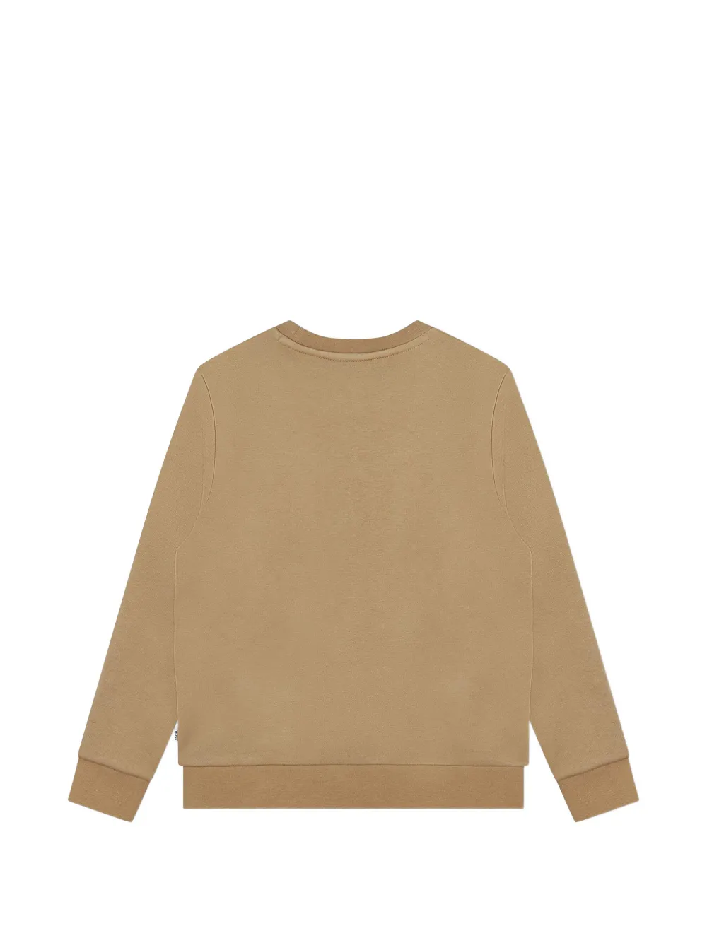 BOSS Kidswear Sweater met logoprint Bruin