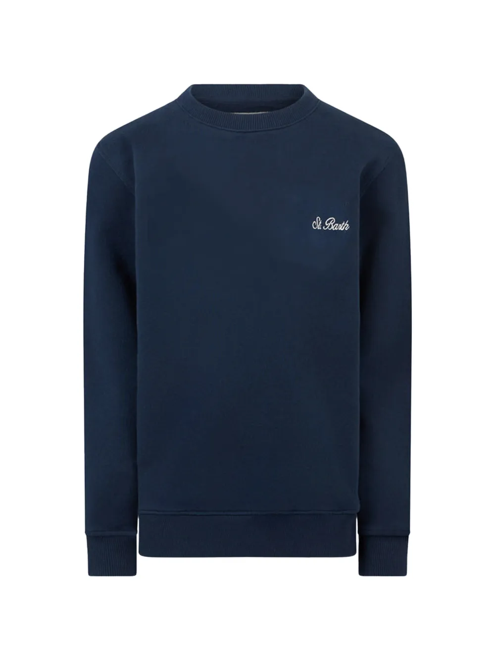 MC2 Saint Barth Kids sweat Cooper Jr à logo brodé - Bleu