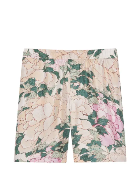 Givenchy Bermuda shorts in silk with Pastel Flowers print