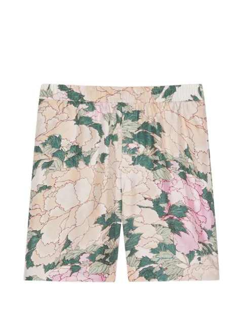Givenchy bermudas de seda con estampado Pastel Flowers