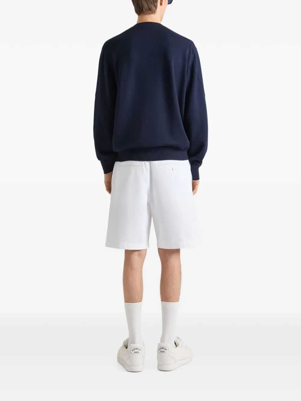 Givenchy Couture Seam katoenen chino bermuda shorts Wit