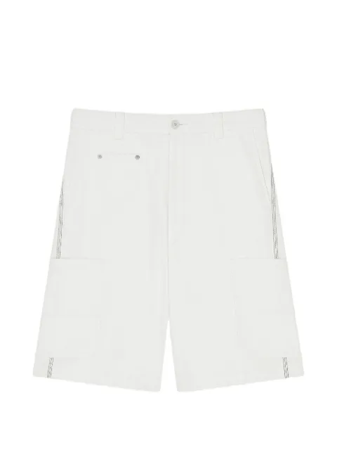 Givenchy herringbone-denim cargo shorts