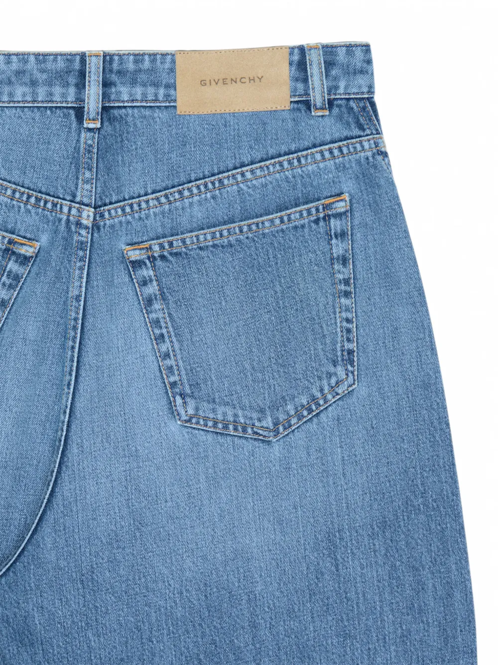 Givenchy Washed Cocoon jeans Blauw