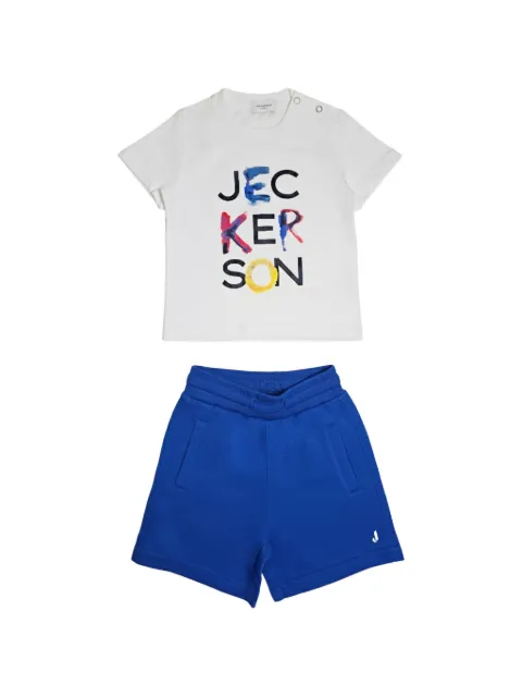 JECKERSON logo-print T-shirt shorts set