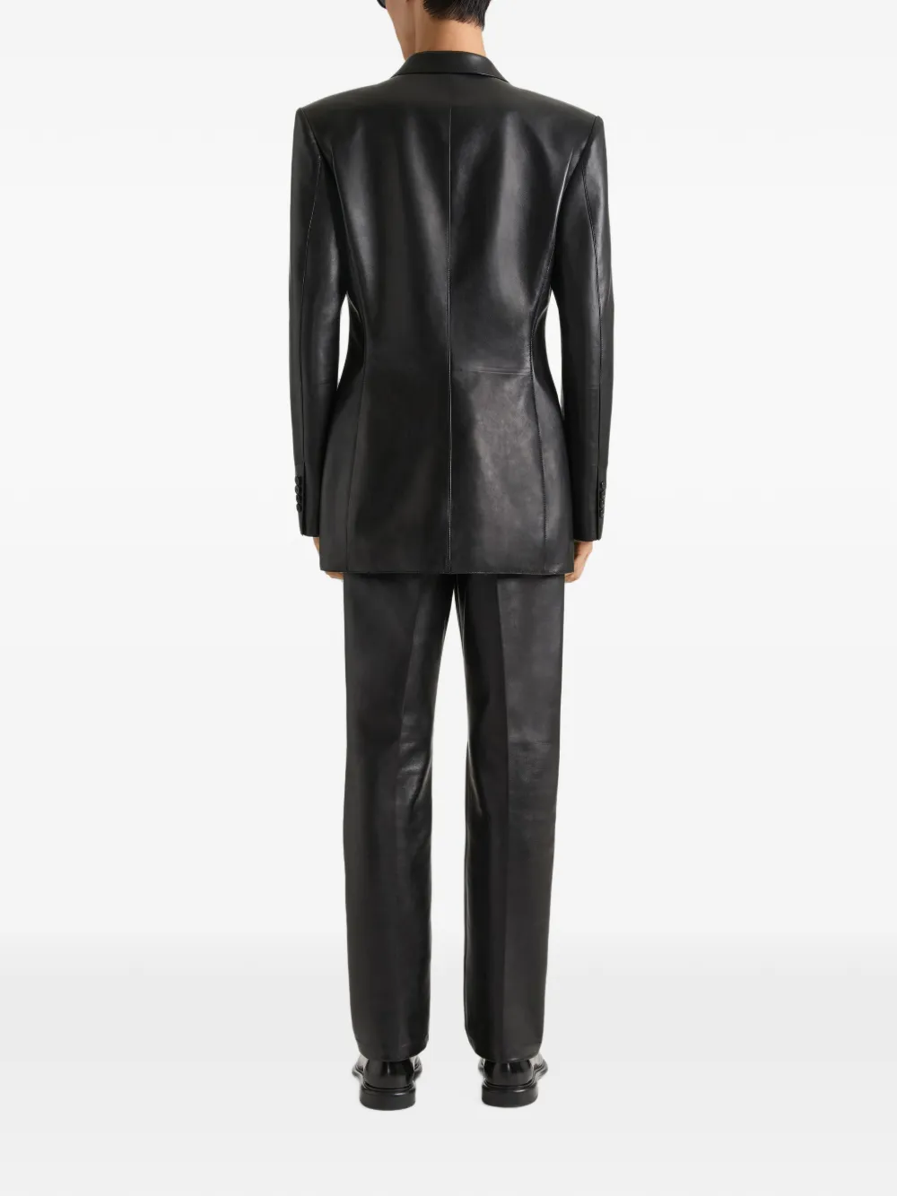 Givenchy Leren jack Zwart