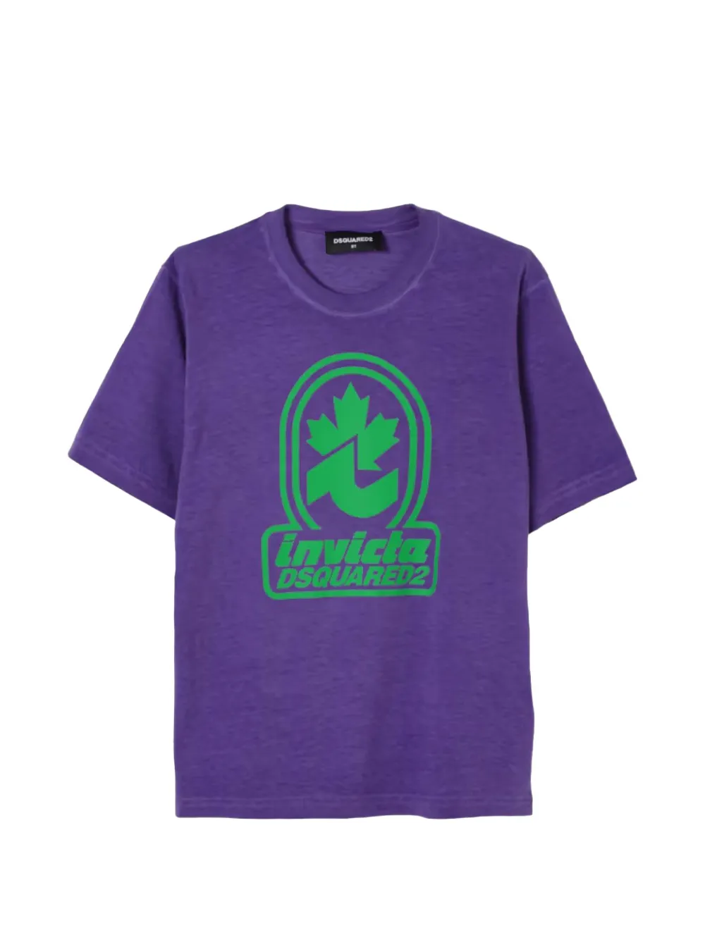 DSQUARED2 KIDS T-shirt con stampa logo x Invicta - Viola