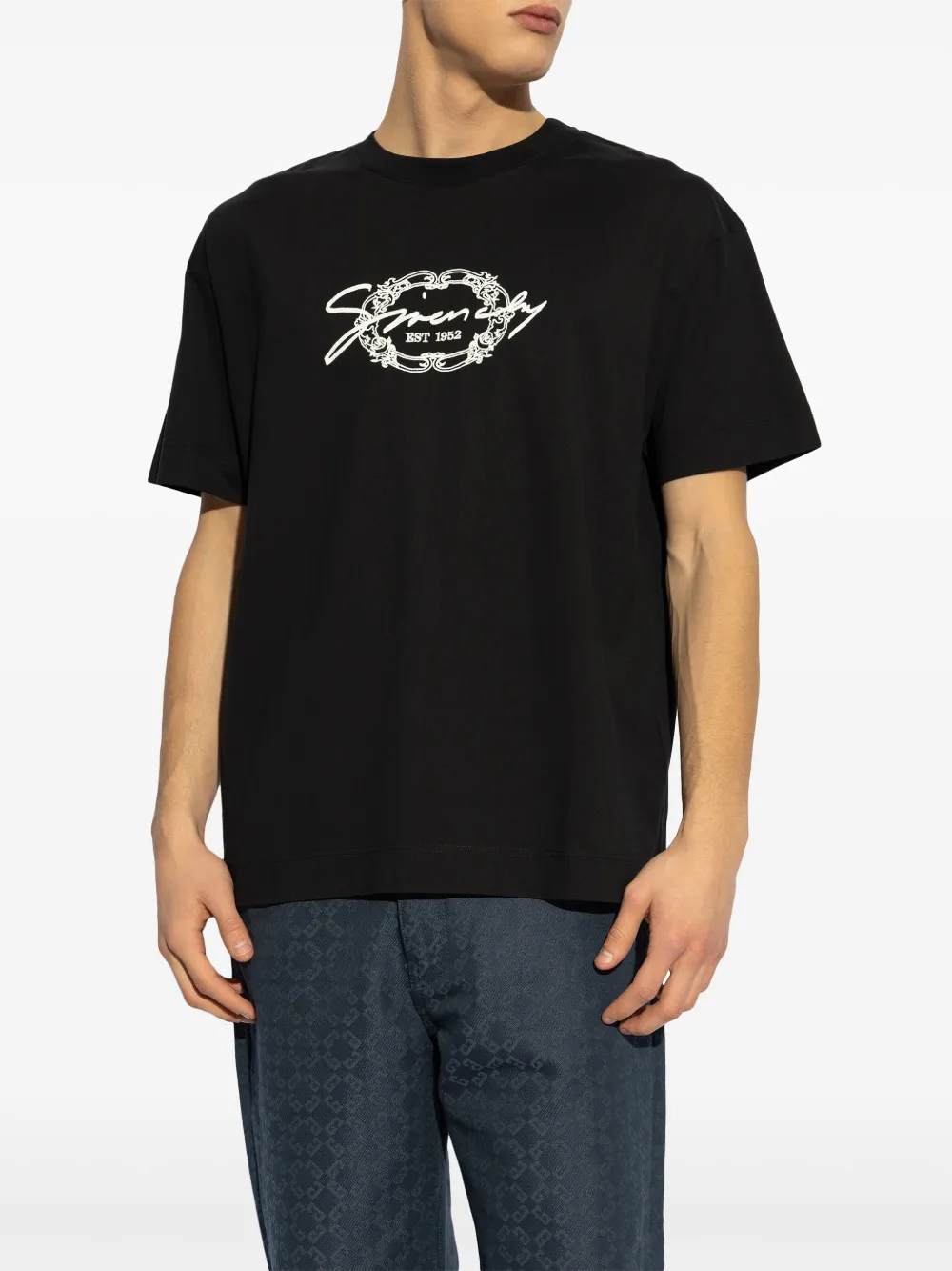 Givenchy Katoenen T-shirt met -medaillon Zwart