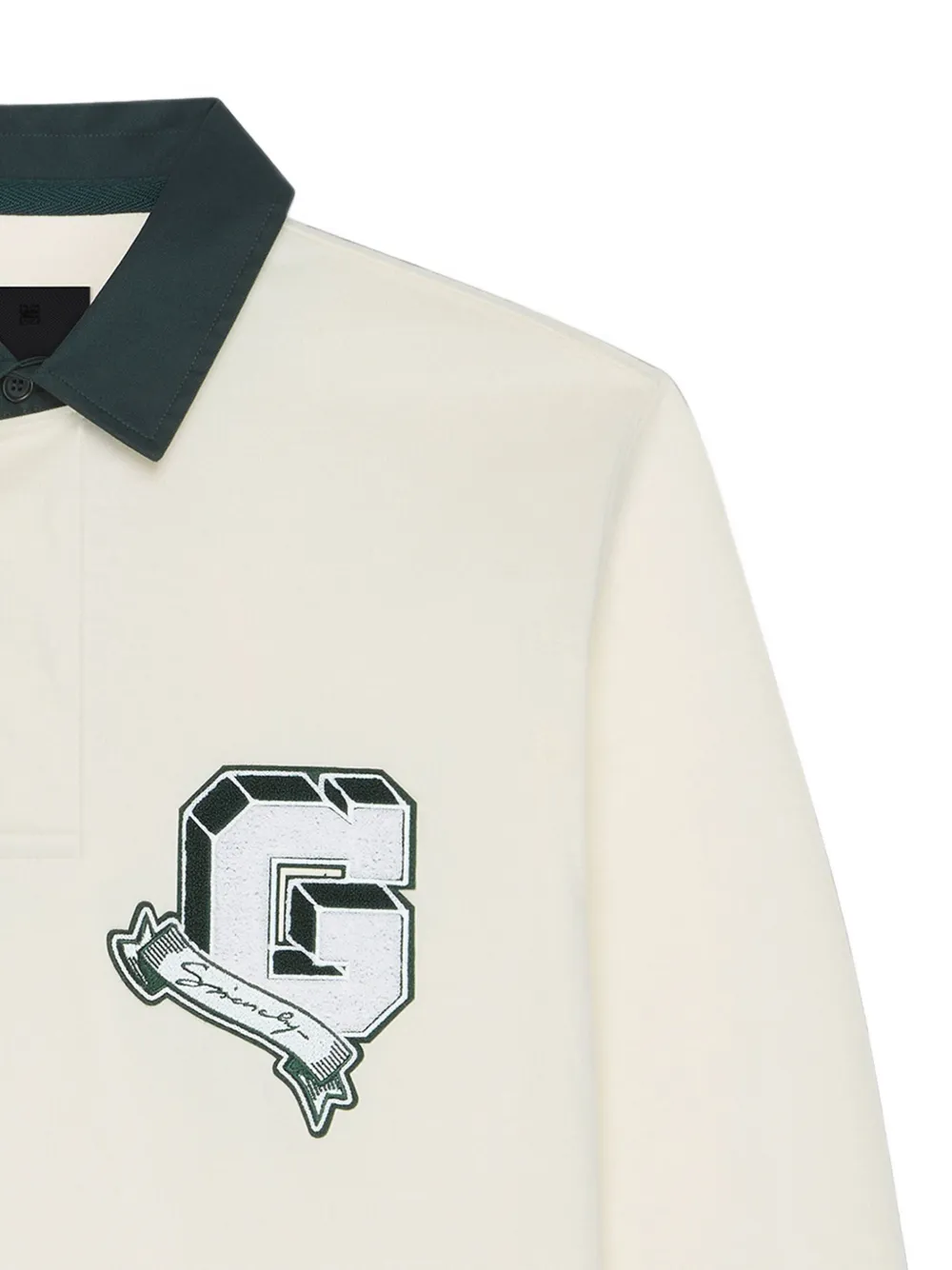Givenchy College katoenen poloshirt Wit