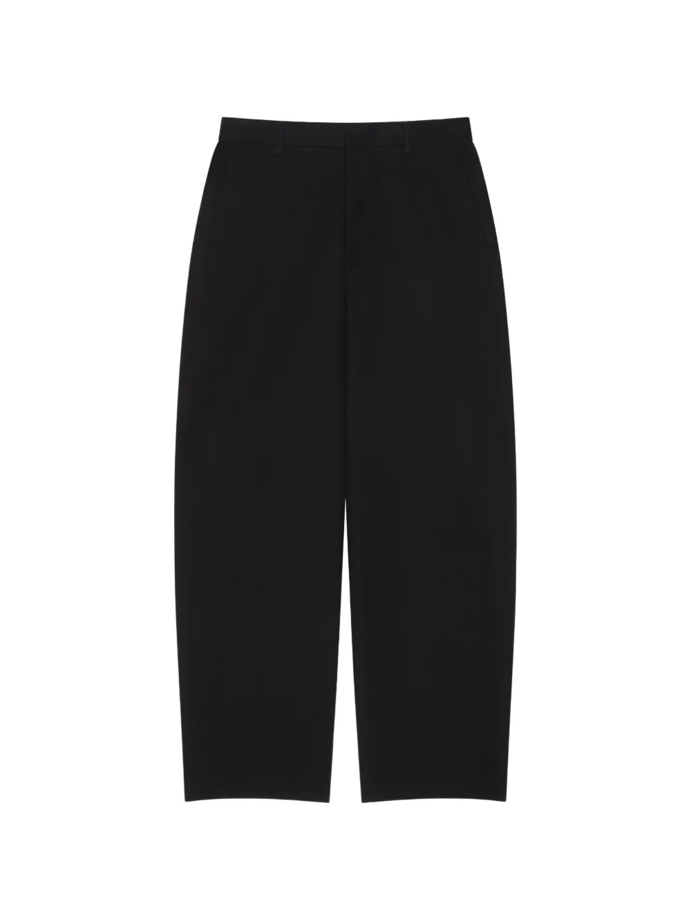 Givenchy Couture Seam geruite flanellen broek Zwart