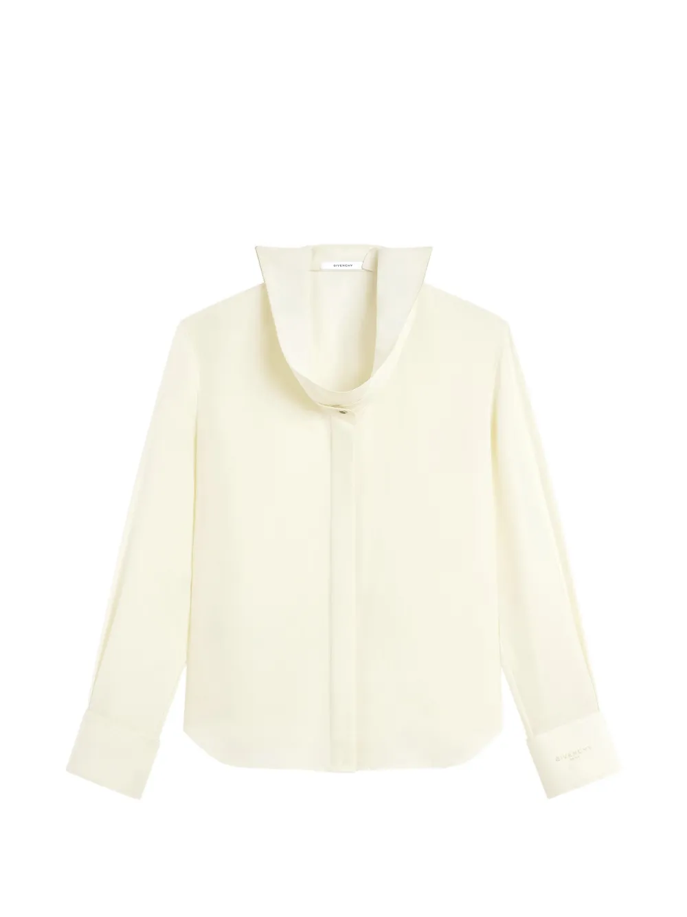 Givenchy high-neck long-sleeve shirt - Toni neutri
