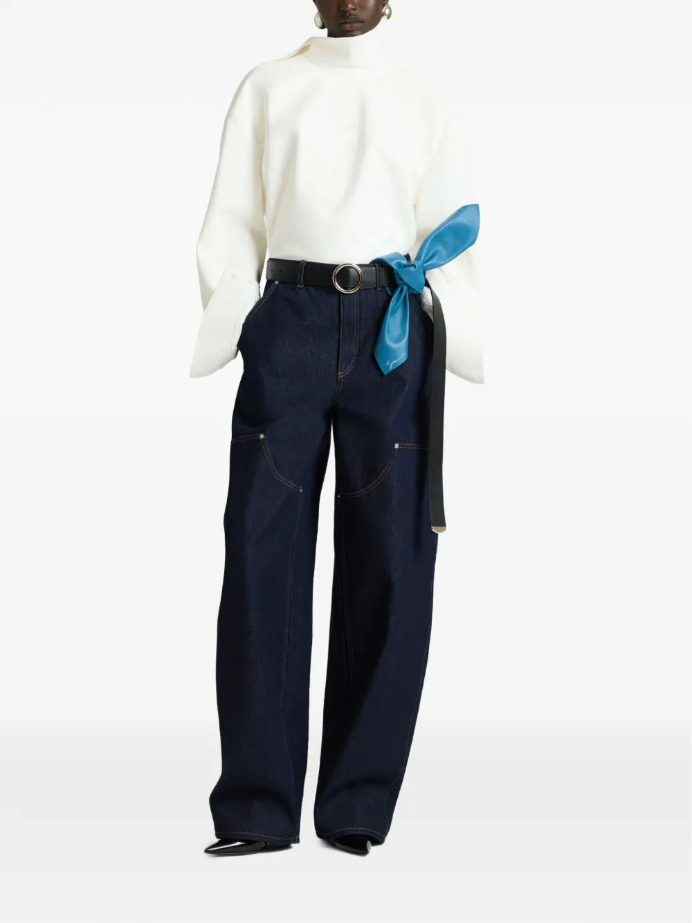 Givenchy Nappaleren blouse Wit