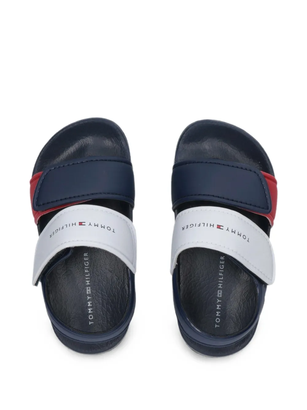 Tommy Hilfiger Junior Sandalen met klittenband Blauw