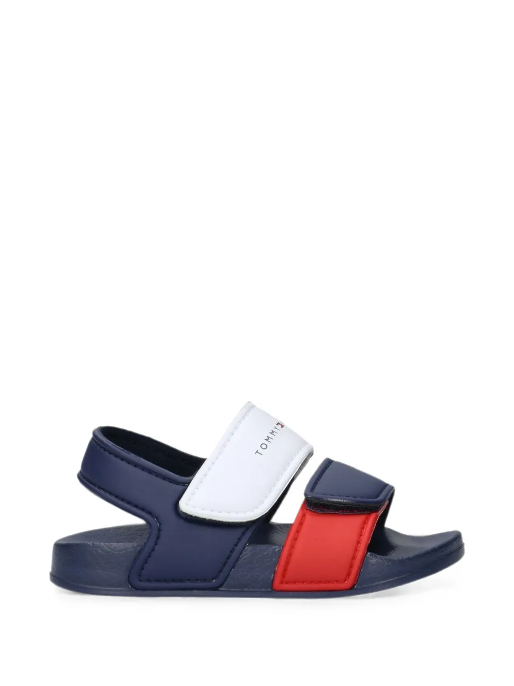 Tommy Hilfiger Junior Sandalen met klittenband Blauw