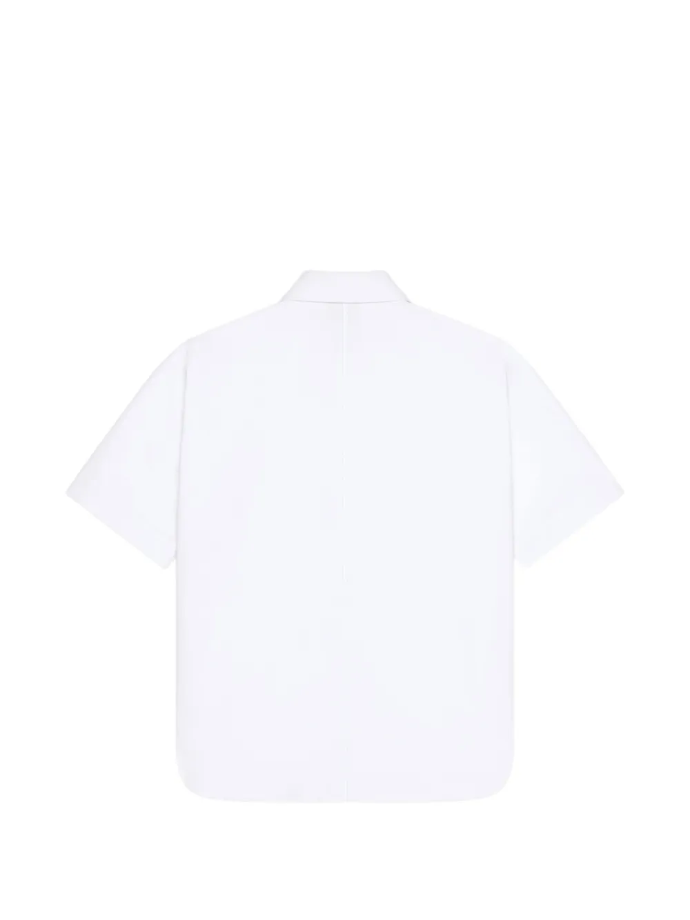 Givenchy Couture Seam katoenen overhemd met Paris-patch Wit