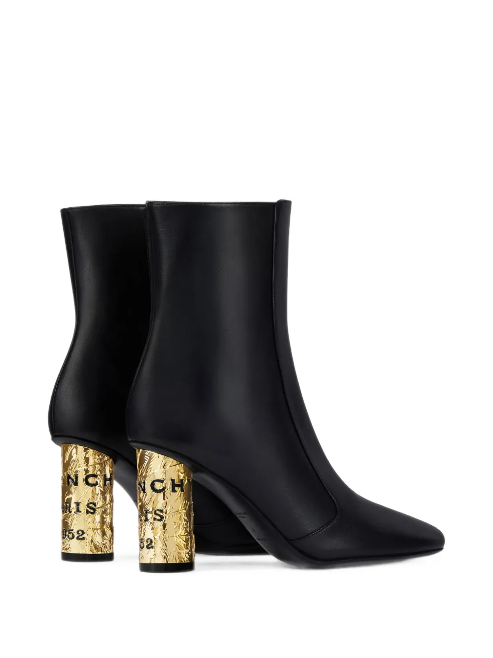 Givenchy Tape leather ankle boots Zwart