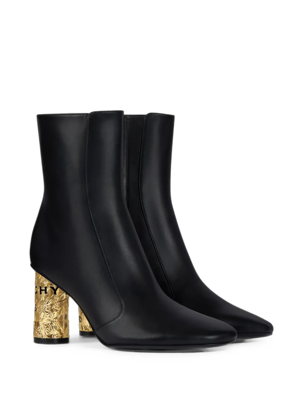 Givenchy Tape leather ankle boots Zwart
