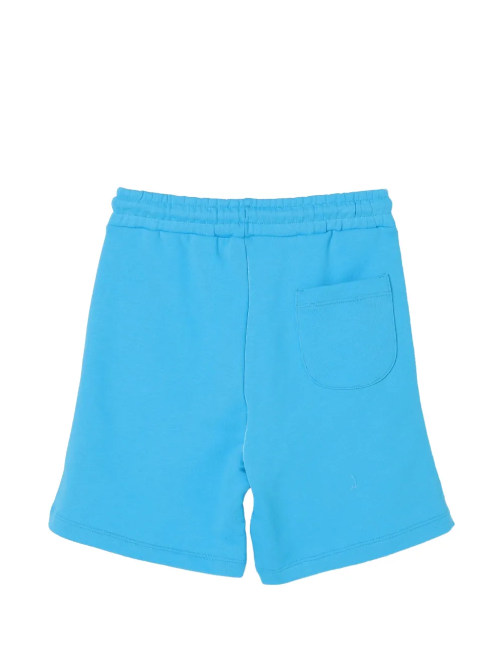 MSGM Kids Shorts met logoprint Blauw