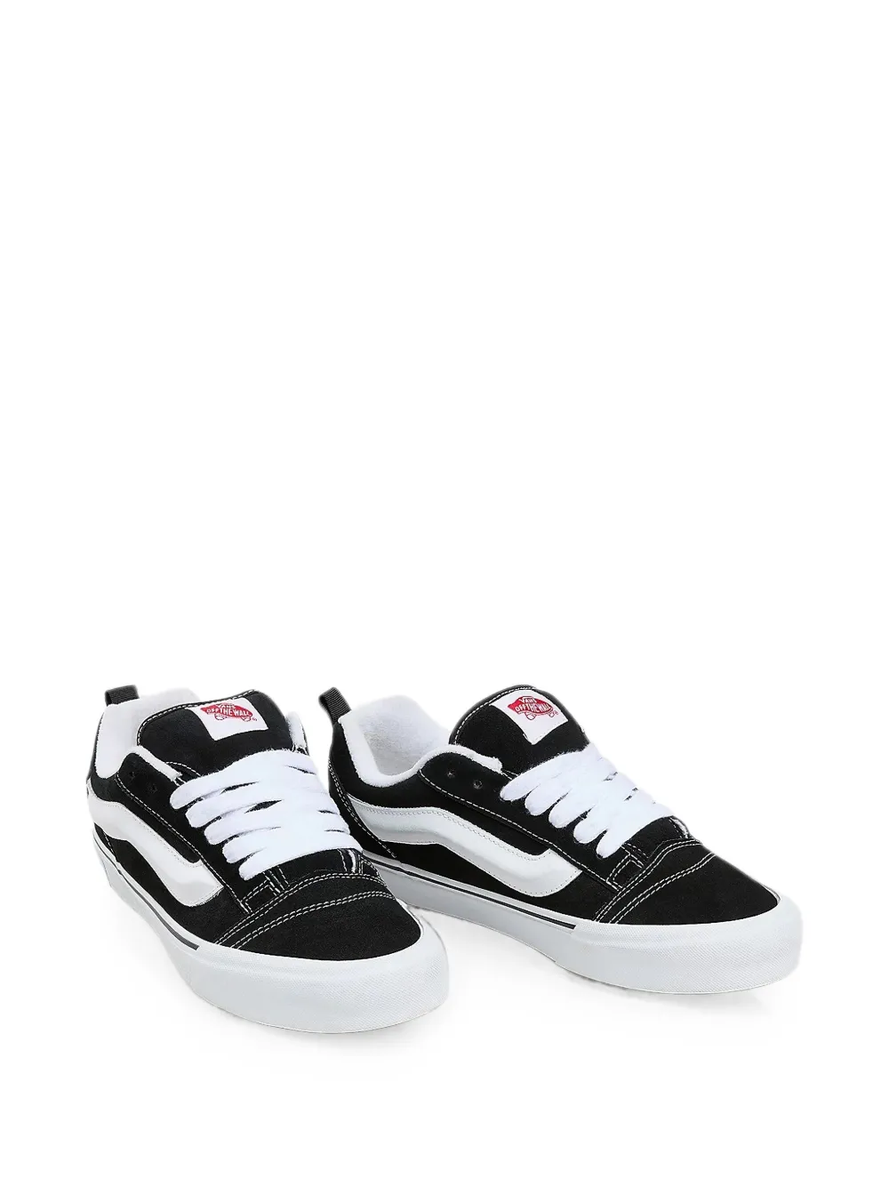 Vans Kids 90' Knu Skool sneakers met logopatch Zwart