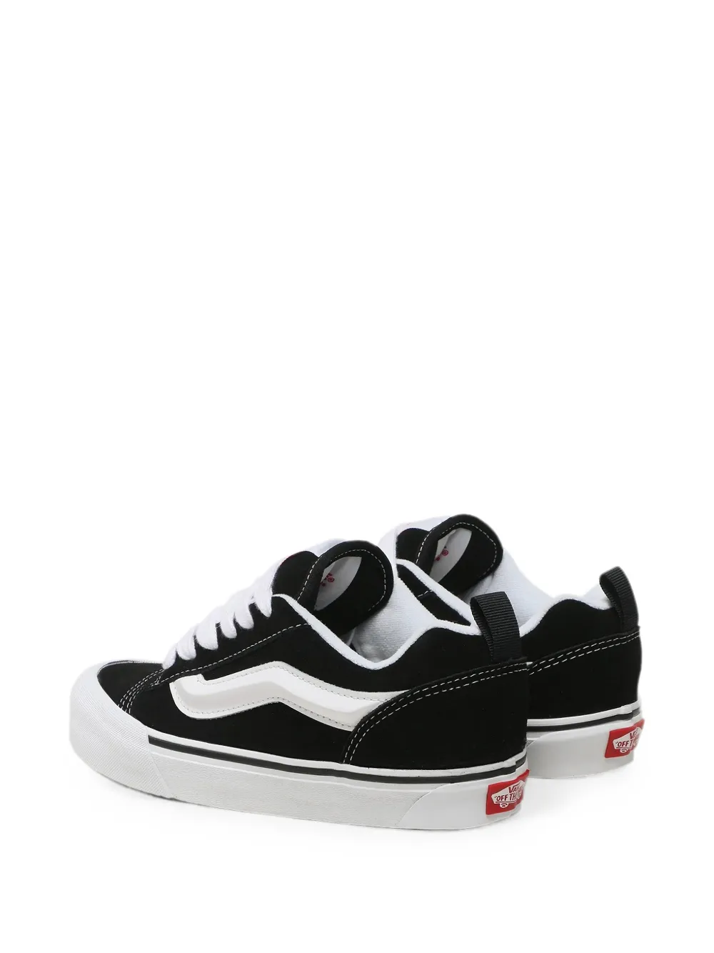 Vans Kids 90' Knu Skool sneakers met logopatch Zwart