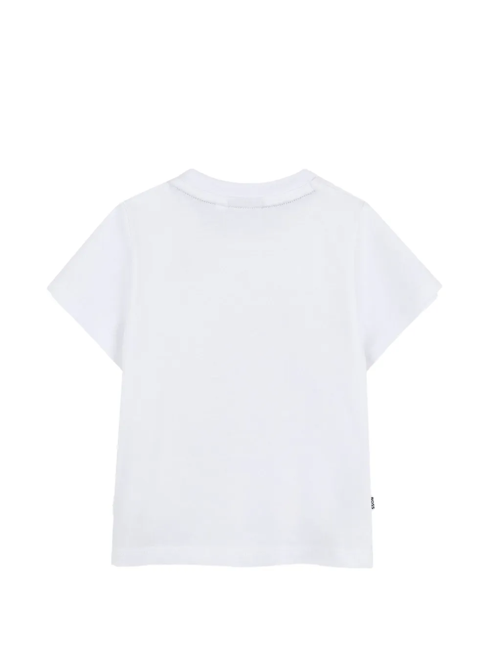 BOSS Kidswear T-shirt met grafische print Wit