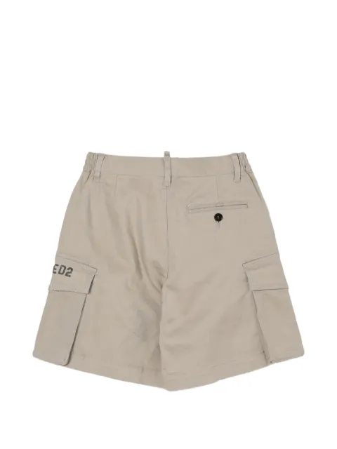 Dsquared 2 kids 로고 프린트 카고 반바지