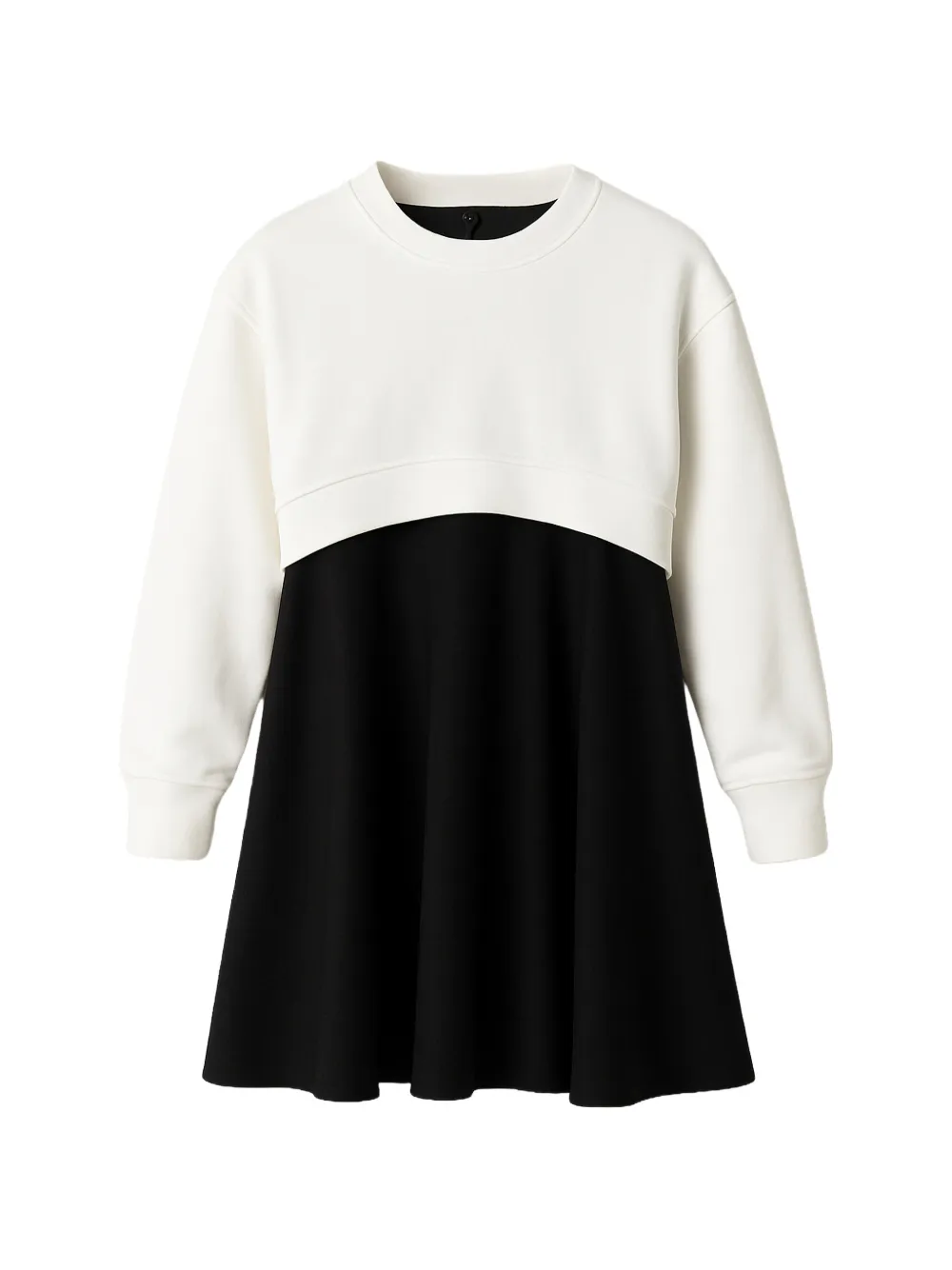 Elisabetta Franchi Kids robe deux pièces à logo imprimé - Noir Elisabetta Franchi Kids robe deux pièces à logo imprimé - Noir