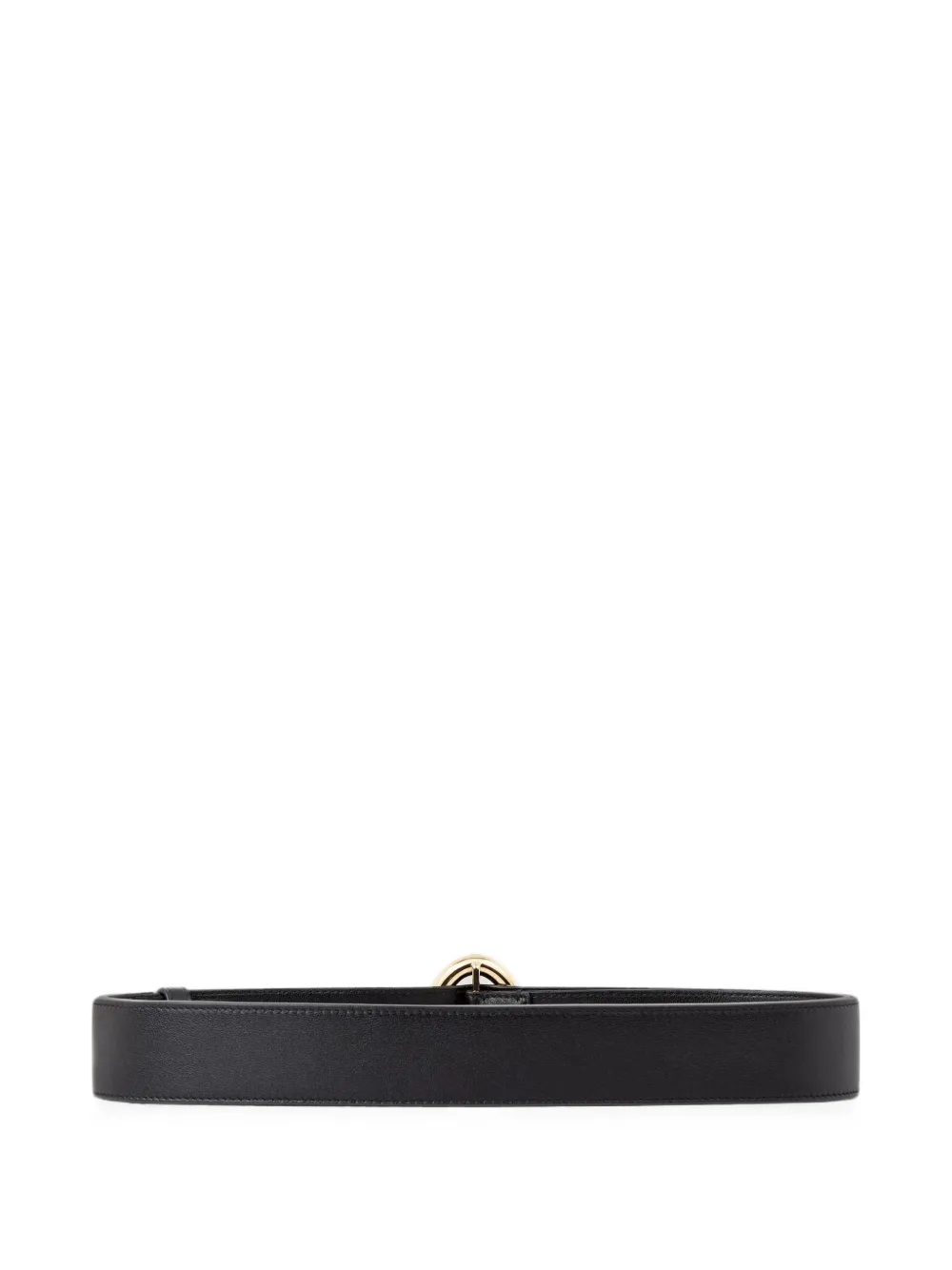 Givenchy Sculpted Gem leren riem Zwart