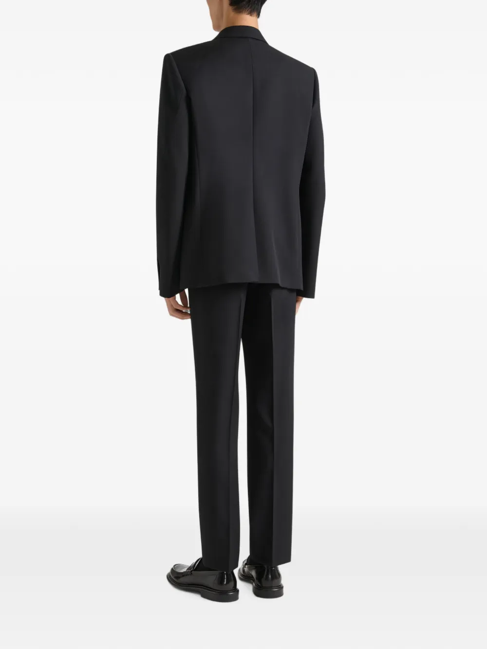 Givenchy Wollen slim-fit pantalon Zwart