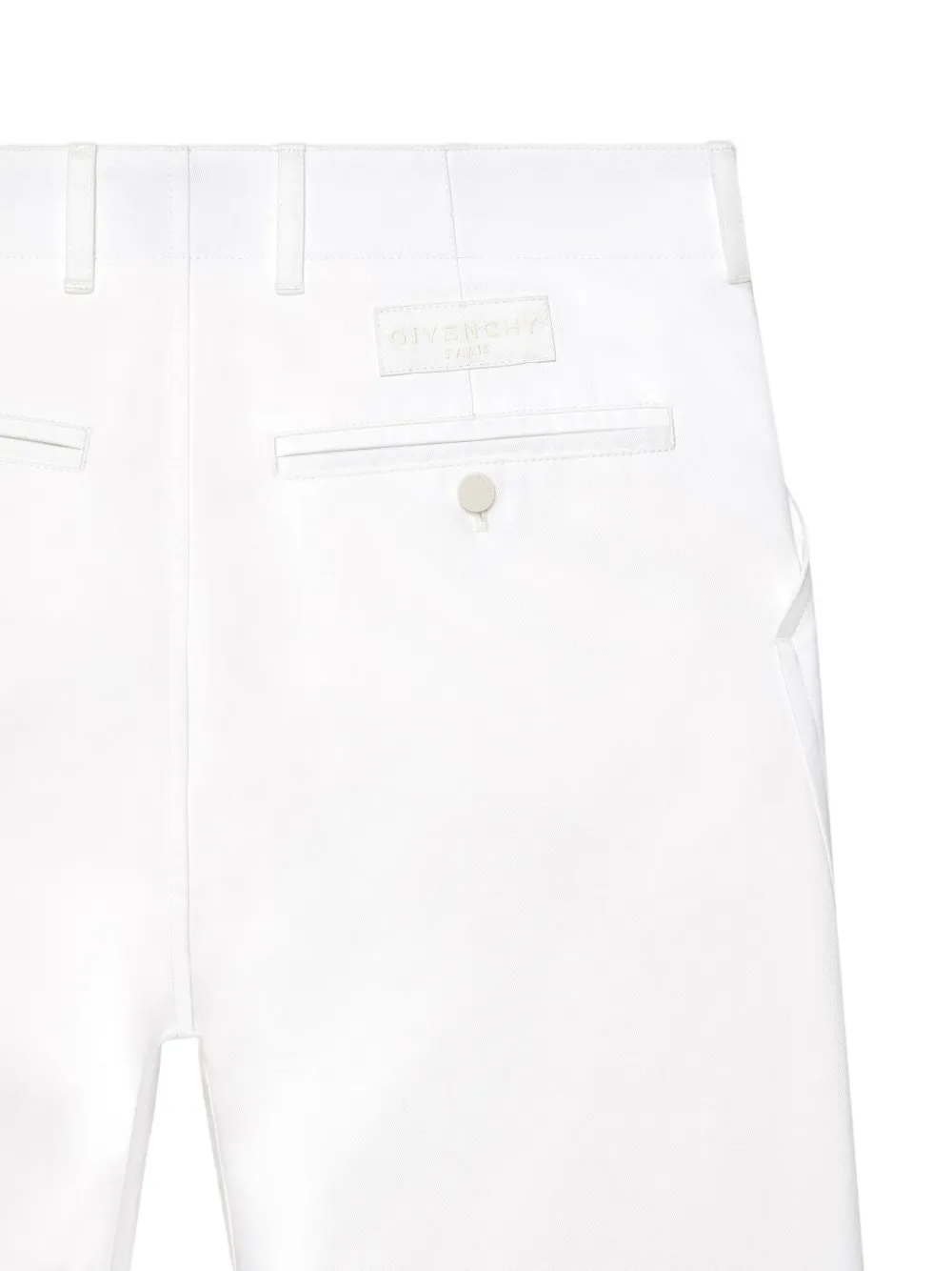 Givenchy Couture Seam katoenen chino broek Wit